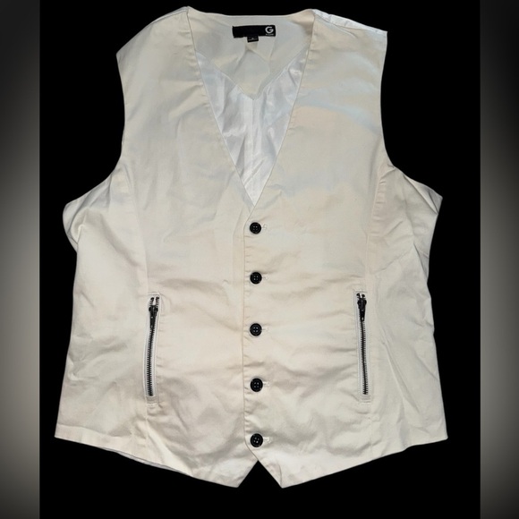 Guess White Vest - Picture 1 of 3